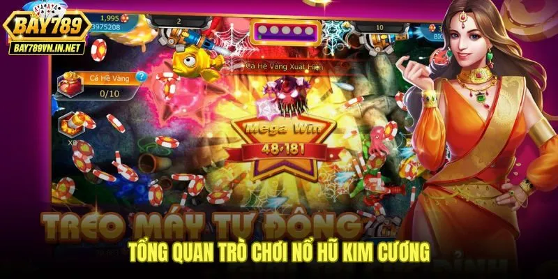 Nổ Hũ Kim Cương Bay789 - Bảng Hệ Số Trả Thưởng Và Cách Quay 2 Nổ hũ kim cương Bay789 quay nhanh cùng màu sắc đá quý rực rỡ